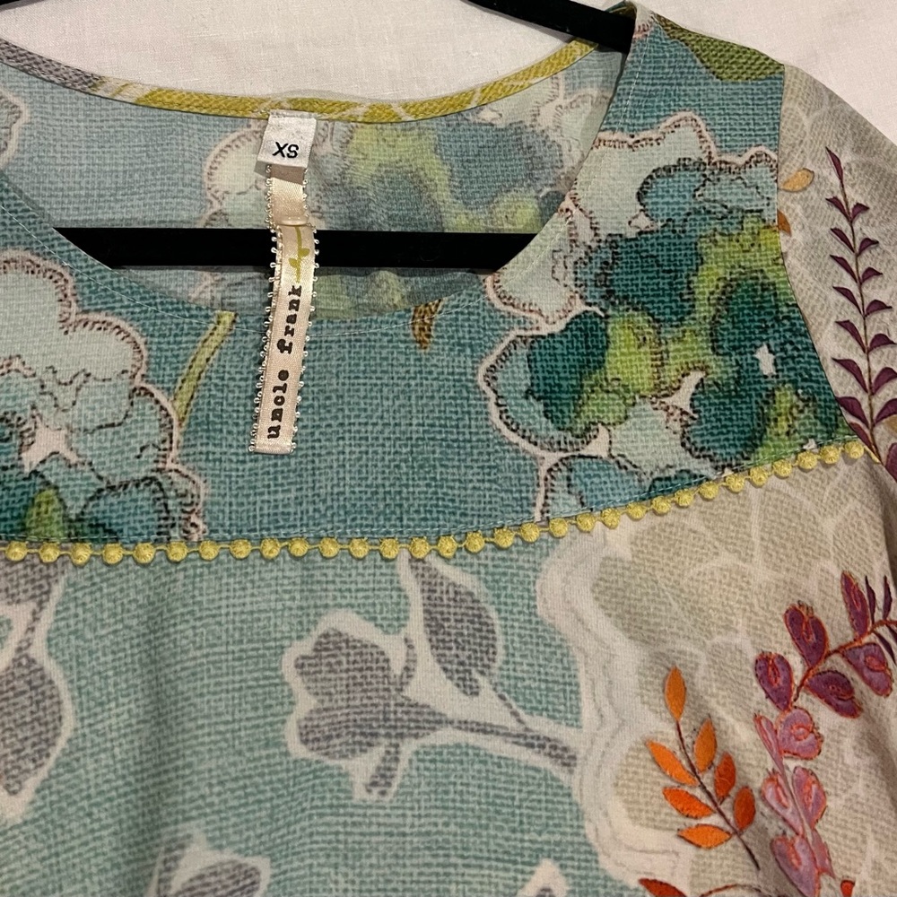 Floral Uncle Frank Swing Dress. Size XS. Excellent condition